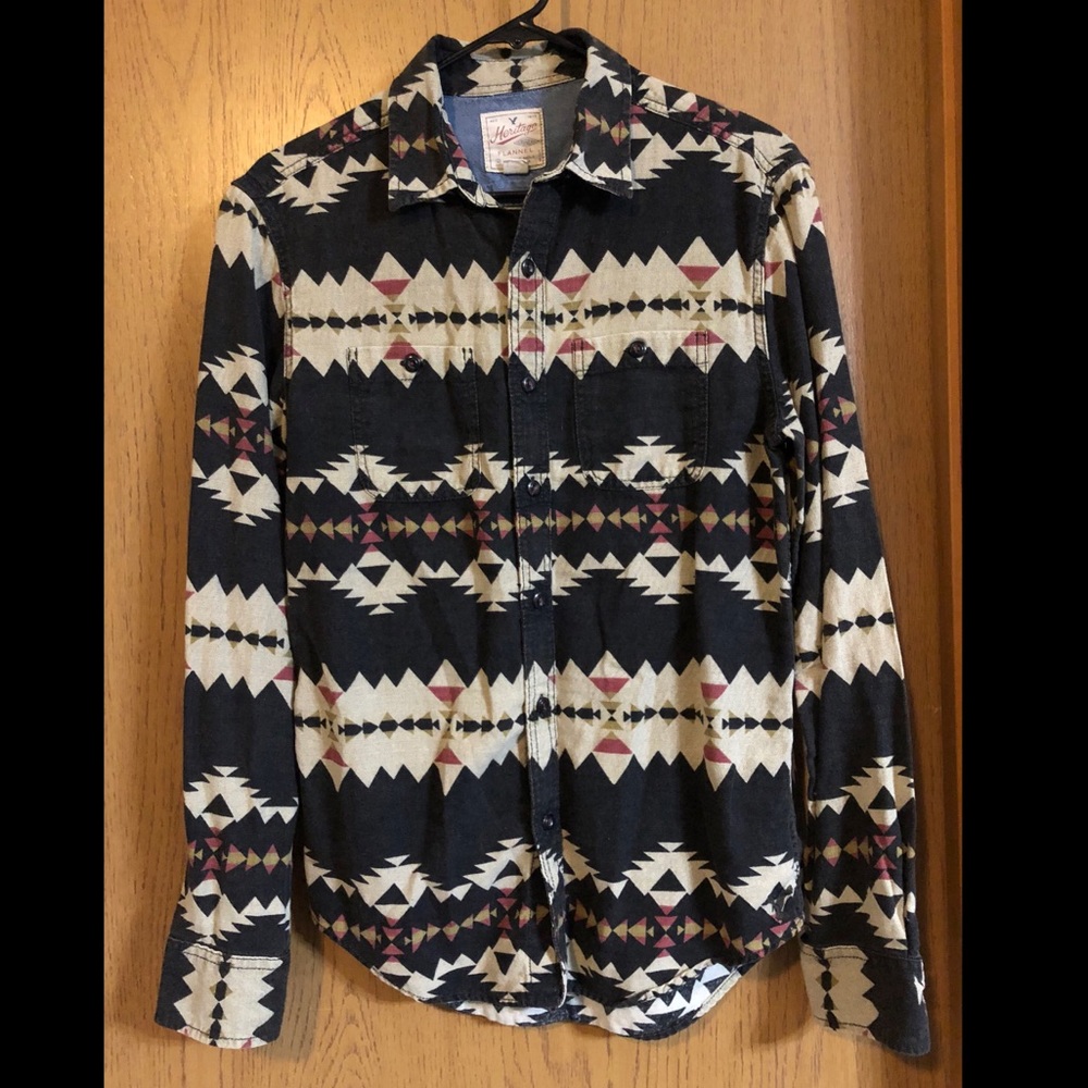 AEO Tribal Flannel
